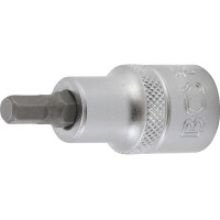 BGS 2733 Bit-Einsatz | Länge 55 mm | Antrieb Innenvierkant 12,5 mm (1/2") | Innensechskant 1/4"