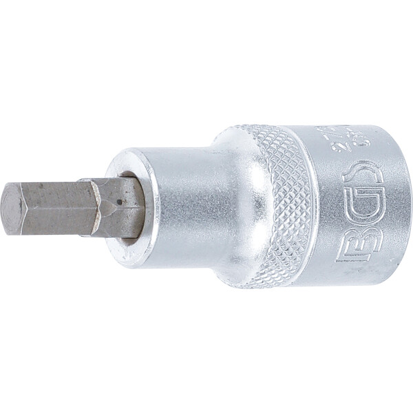 BGS 2734 Bit-Einsatz | Länge 55 mm | Antrieb Innenvierkant 12,5 mm (1/2") | Innensechskant 9/32"