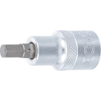 BGS 2734 Bit-Einsatz | Länge 55 mm | Antrieb Innenvierkant 12,5 mm (1/2") | Innensechskant 9/32"