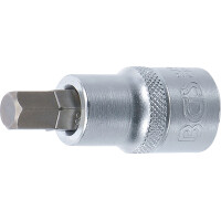 BGS 2736 Bit-Einsatz | Länge 55 mm | Antrieb Innenvierkant 12,5 mm (1/2") | Innensechskant 3/8"