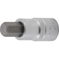 BGS 2737 Bit-Einsatz | Länge 55 mm | Antrieb Innenvierkant 12,5 mm (1/2") | Innensechskant 15/32"