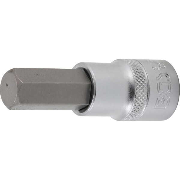 BGS 2738 Bit-Einsatz | Länge 70 mm | Antrieb Innenvierkant 12,5 mm (1/2") | Innensechskant 9/16"