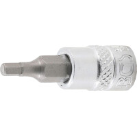 BGS 2741 Bit-Einsatz | Antrieb Innenvierkant 6,3 mm (1/4") | Innensechskant 1/8"