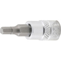 BGS 2742 Bit-Einsatz | Antrieb Innenvierkant 6,3 mm (1/4") | Innensechskant 5/32"