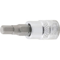 BGS 2743 Bit-Einsatz | Antrieb Innenvierkant 6,3 mm (1/4") | Innensechskant 3/16"