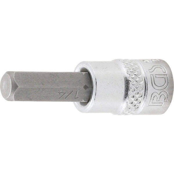 BGS 2745 Bit-Einsatz | Antrieb Innenvierkant 6,3 mm (1/4") | Innensechskant 1/4"