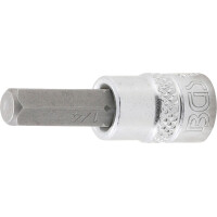 BGS 2745 Bit-Einsatz | Antrieb Innenvierkant 6,3 mm (1/4") | Innensechskant 1/4"