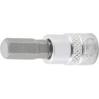 BGS 2746 Bit-Einsatz | Antrieb Innenvierkant 6,3 mm (1/4") | Innensechskant 9/32"
