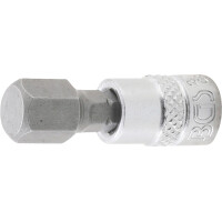BGS 2748 Bit-Einsatz | Antrieb Innenvierkant 6,3 mm (1/4") | Innensechskant 3/8"
