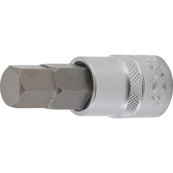 BGS 2751 Bit-Einsatz | Länge 70 mm | Antrieb Innenvierkant 12,5 mm (1/2") | Innensechskant 5/8"
