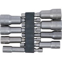 BGS 2758 Steckschlüssel-Einsatz-Satz Sechskant | Antrieb Außensechskant 6,3 mm (1/4") | SW 6 - 13 mm | 8-tlg.