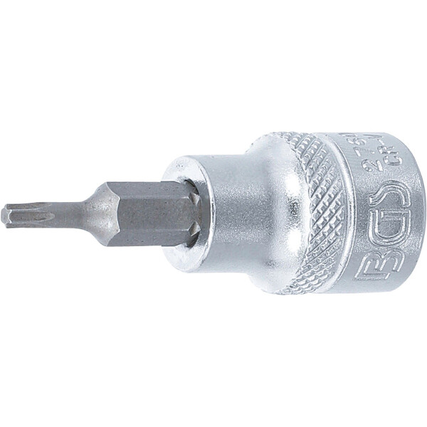 BGS 2760 Bit-Einsatz | Antrieb Innenvierkant 10 mm (3/8") | T-Profil (für Torx) T10