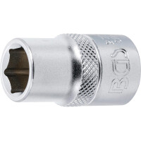 BGS 2772 Steckschlüssel-Einsatz Sechskant | Antrieb Innenvierkant 12,5 mm (1/2") | SW 1/2"
