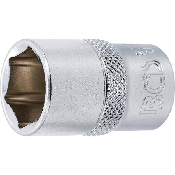 BGS 2775 Steckschlüssel-Einsatz Sechskant | Antrieb Innenvierkant 12,5 mm (1/2") | SW 11/16"