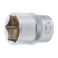 BGS 2778 Steckschlüssel-Einsatz Sechskant | Antrieb Innenvierkant 12,5 mm (1/2") | SW 7/8"