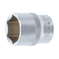 BGS 2779 Steckschlüssel-Einsatz Sechskant | Antrieb Innenvierkant 12,5 mm (1/2") | SW 15/16"