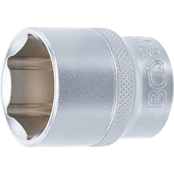 BGS 2784 Steckschlüssel-Einsatz Sechskant | Antrieb Innenvierkant 12,5 mm (1/2") | SW 1.1/16"