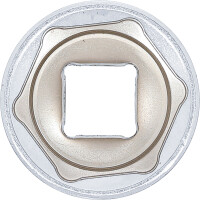 BGS 2784 Steckschlüssel-Einsatz Sechskant | Antrieb Innenvierkant 12,5 mm (1/2") | SW 1.1/16"