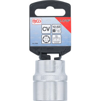 BGS 2784 Steckschlüssel-Einsatz Sechskant | Antrieb Innenvierkant 12,5 mm (1/2") | SW 1.1/16"
