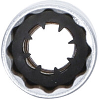 BGS 2791 Zündkerzen-Einsatz Zwölfkant | Antrieb Innenvierkant 10 mm (3/8") | SW 14 mm