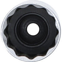 BGS 2792 Zündkerzen-Einsatz Zwölfkant | Antrieb Innenvierkant 10 mm (3/8") | SW 16 mm