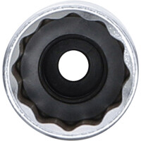 BGS 2793 Zündkerzen-Einsatz Zwölfkant | Antrieb Innenvierkant 10 mm (3/8") | SW 18 mm