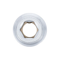 BGS 290 Bit-Adapter mit Haltekugel | Innenvierkant 12,5 mm (1/2") | Innensechskant 10 mm (3/8")