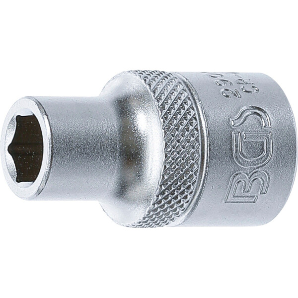 BGS 2909 Steckschlüssel-Einsatz Sechskant | Antrieb Innenvierkant 12,5 mm (1/2") | SW 9 mm