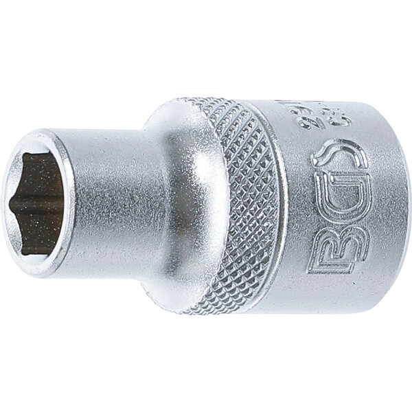 BGS 2910 Steckschlüssel-Einsatz Sechskant | Antrieb Innenvierkant 12,5 mm (1/2") | SW 10 mm