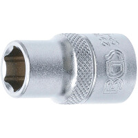 BGS 2912 Steckschlüssel-Einsatz Sechskant | Antrieb Innenvierkant 12,5 mm (1/2") | SW 12 mm