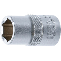 BGS 2914 Steckschlüssel-Einsatz Sechskant | Antrieb Innenvierkant 12,5 mm (1/2") | SW 14 mm