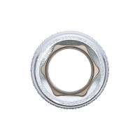 BGS 2914 Steckschlüssel-Einsatz Sechskant | Antrieb Innenvierkant 12,5 mm (1/2") | SW 14 mm