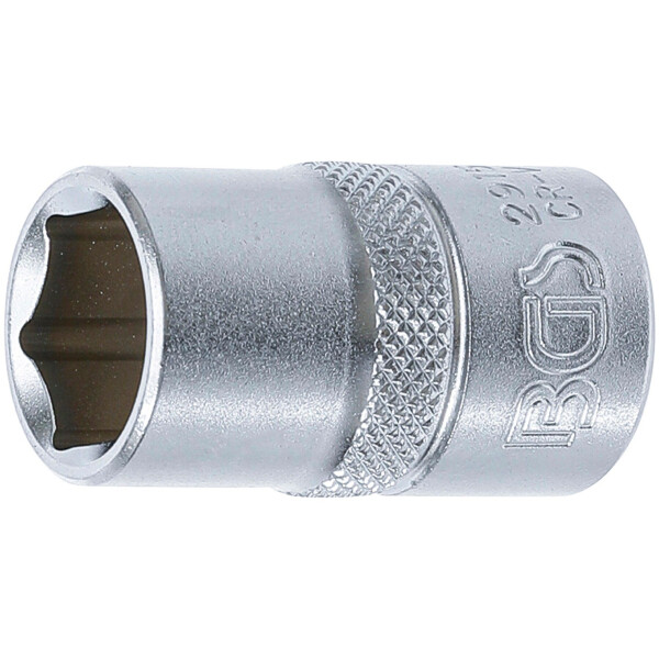 BGS 2915 Steckschlüssel-Einsatz Sechskant | Antrieb Innenvierkant 12,5 mm (1/2") | SW 15 mm