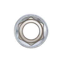 BGS 2918 Steckschlüssel-Einsatz Sechskant | Antrieb Innenvierkant 12,5 mm (1/2") | SW 18 mm