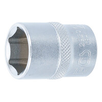 BGS 2920 Steckschlüssel-Einsatz Sechskant | Antrieb Innenvierkant 12,5 mm (1/2") | SW 20 mm