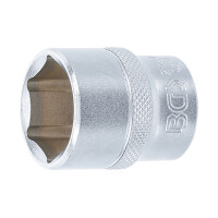 BGS 2924 Steckschlüssel-Einsatz Sechskant | Antrieb Innenvierkant 12,5 mm (1/2") | SW 24 mm