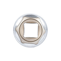 BGS 2924 Steckschlüssel-Einsatz Sechskant | Antrieb Innenvierkant 12,5 mm (1/2") | SW 24 mm