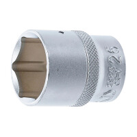 BGS 2926 Steckschlüssel-Einsatz Sechskant | Antrieb Innenvierkant 12,5 mm (1/2") | SW 26 mm