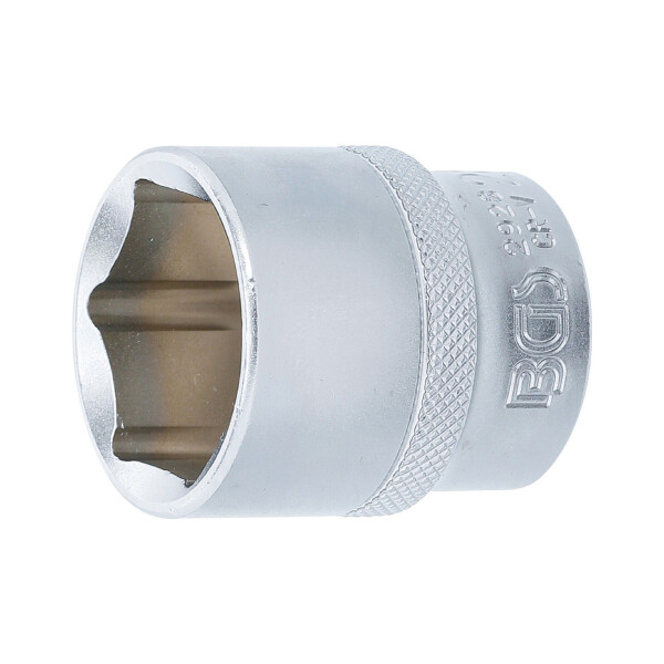 BGS 2928 Steckschlüssel-Einsatz Sechskant | Antrieb Innenvierkant 12,5 mm (1/2") | SW 28 mm