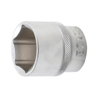 BGS 2930 Steckschlüssel-Einsatz Sechskant | Antrieb Innenvierkant 12,5 mm (1/2") | SW 30 mm