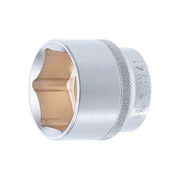 BGS 2941 Steckschlüssel-Einsatz Sechskant | Antrieb Innenvierkant 12,5 mm (1/2") | SW 41 mm