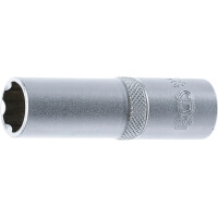 BGS 2945 Steckschlüssel-Einsatz Super Lock, tief | Antrieb Innenvierkant 12,5 mm (1/2") | SW 15 mm