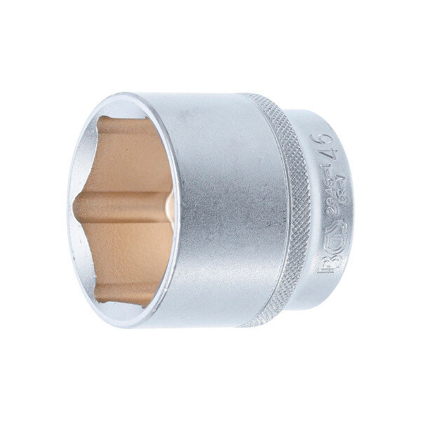 BGS 2946-1 Steckschlüssel-Einsatz Sechskant | Antrieb Innenvierkant 12,5 mm (1/2") | SW 46 mm