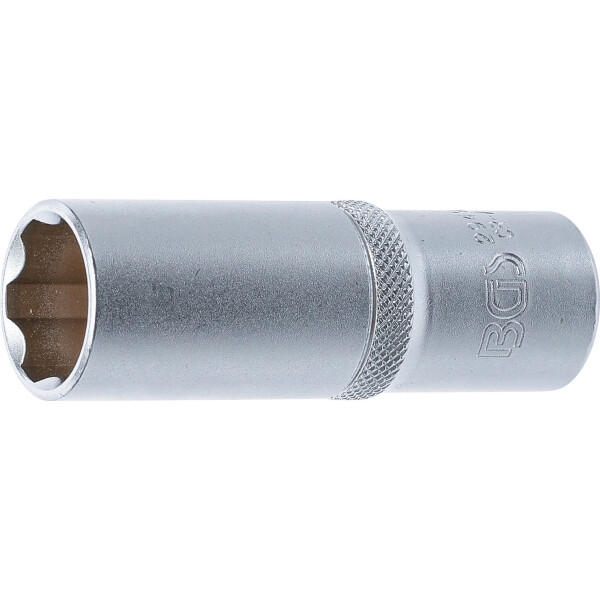 BGS 2949 Steckschlüssel-Einsatz Super Lock, tief | Antrieb Innenvierkant 12,5 mm (1/2") | SW 19 mm