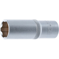 BGS 2949 Steckschlüssel-Einsatz Super Lock, tief | Antrieb Innenvierkant 12,5 mm (1/2") | SW 19 mm