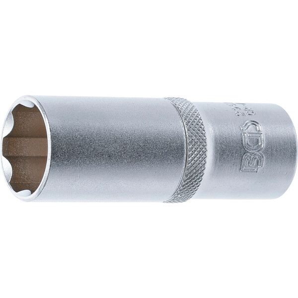 BGS 2951 Steckschlüssel-Einsatz Super Lock, tief | Antrieb Innenvierkant 12,5 mm (1/2") | SW 21 mm