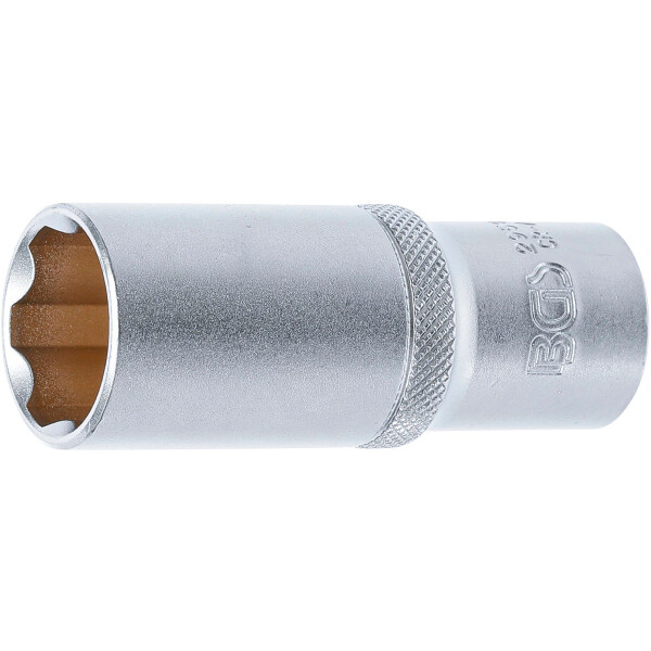 BGS 2952 Steckschlüssel-Einsatz Super Lock, tief | Antrieb Innenvierkant 12,5 mm (1/2") | SW 22 mm