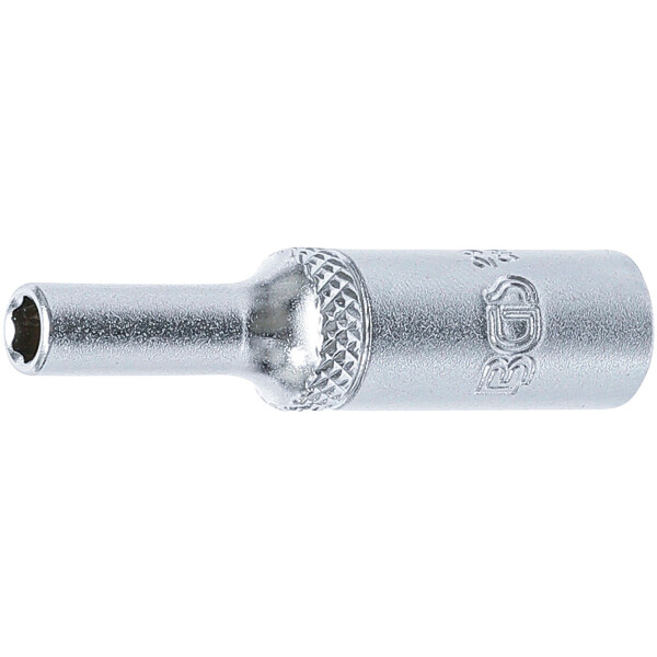 BGS 2964 Steckschlüssel-Einsatz Super Lock, tief | Antrieb Innenvierkant 6,3 mm (1/4") | SW 4 mm