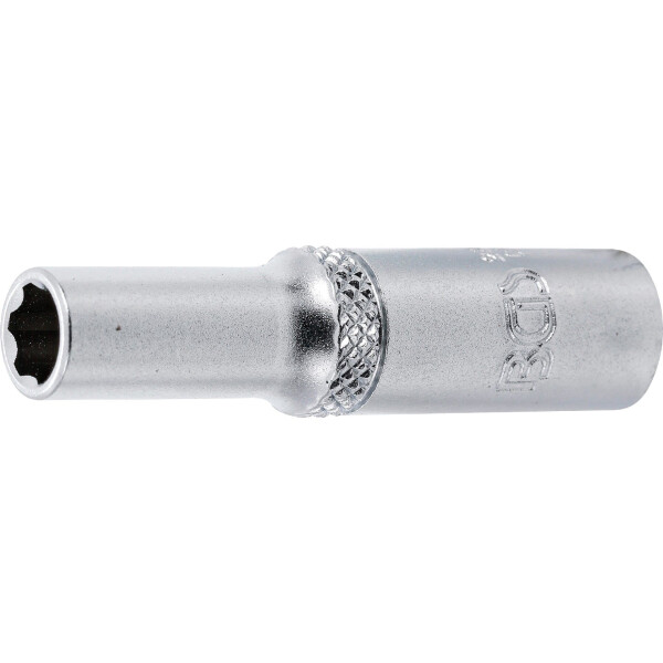 BGS 2966 Steckschlüssel-Einsatz Super Lock, tief | Antrieb Innenvierkant 6,3 mm (1/4") | SW 6 mm