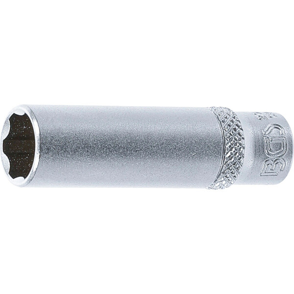BGS 2970 Steckschlüssel-Einsatz Super Lock, tief | Antrieb Innenvierkant 6,3 mm (1/4") | SW 10 mm